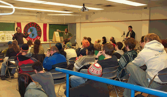 Marc Emery Speaks at Hempology to students